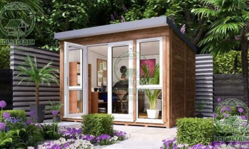 Закрытая беседка 12