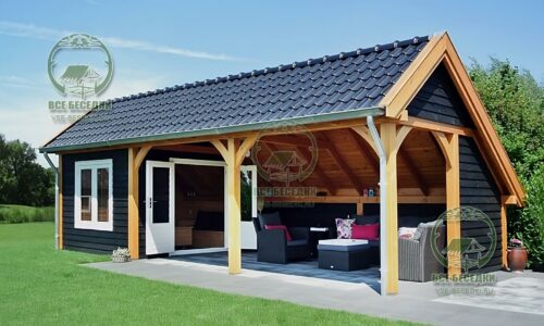 Прямоугольная беседка «Скарлет-3»