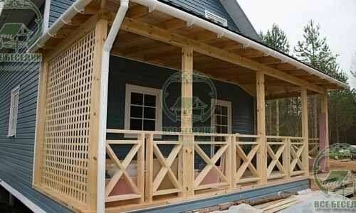 Веранда к дому-15