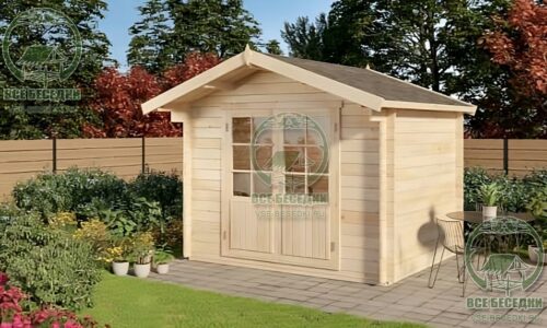 Закрытая беседка 8