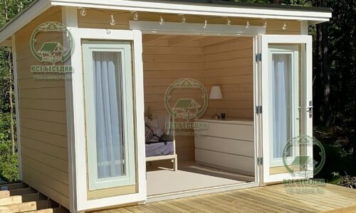 Закрытая беседка 3