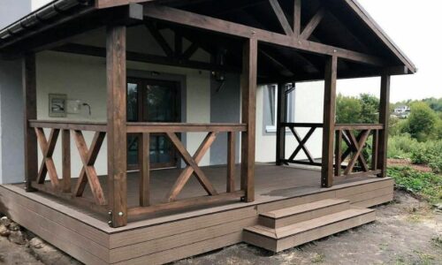 Веранда к дому-9