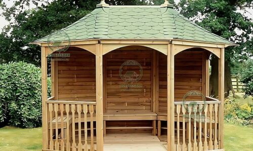 Восьмигранная беседка 13