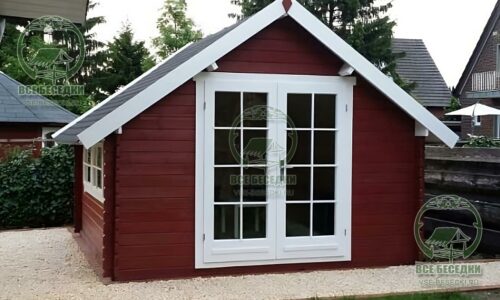 Закрытая беседка 9