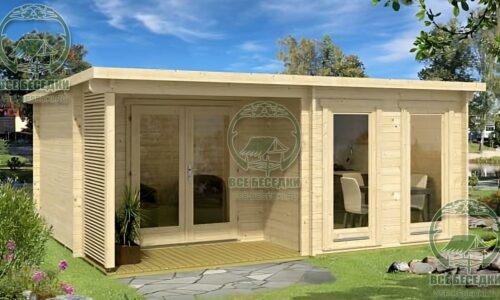 Закрытая беседка 7