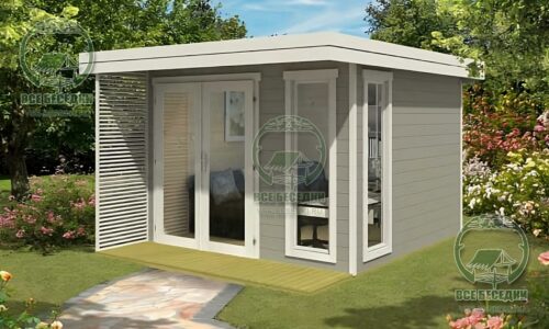 Закрытая беседка 6