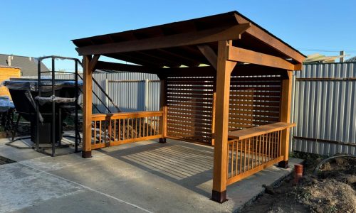 Навес для барбекю 2