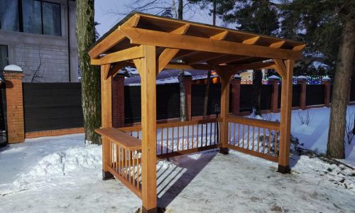 Навес для барбекю 3